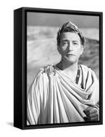 Caesar and Cleopatra, Claude Rains as Julius Caesar, 1945-null-Framed Stretched Canvas