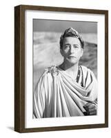 Caesar and Cleopatra, Claude Rains as Julius Caesar, 1945-null-Framed Photo