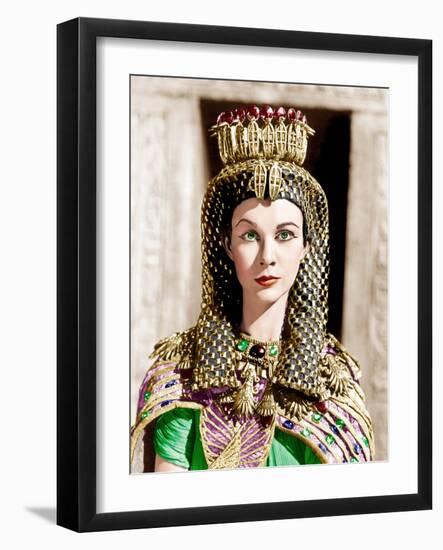 Caesar and Cleopatra, Vivien Leigh, 1945-null-Framed Photo