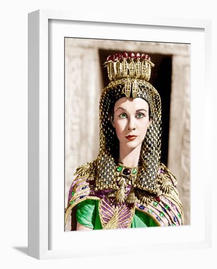 Caesar and Cleopatra, Vivien Leigh, 1945-null-Framed Photo