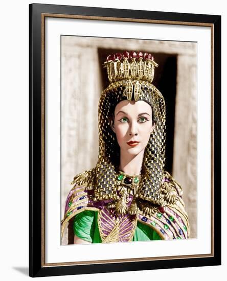 Caesar and Cleopatra, Vivien Leigh, 1945-null-Framed Photo