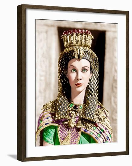 Caesar and Cleopatra, Vivien Leigh, 1945-null-Framed Photo