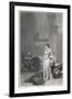 Caesar and Cleopatra-J.l. Gerome-Framed Art Print