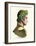 Caesar Augustus, First Roman Emperor-null-Framed Giclee Print