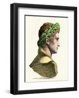 Caesar Augustus, First Roman Emperor-null-Framed Giclee Print