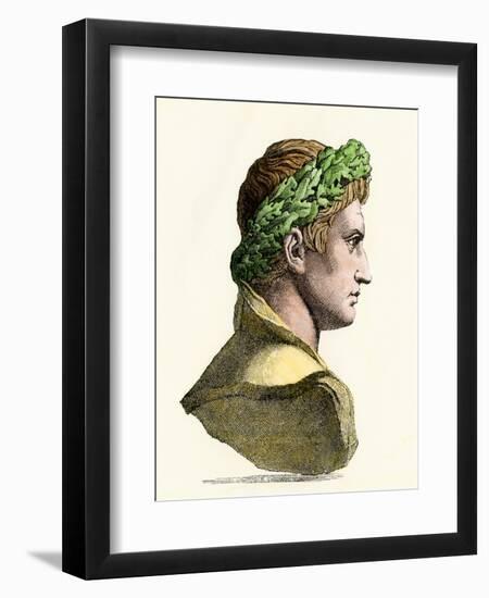 Caesar Augustus, First Roman Emperor-null-Framed Giclee Print