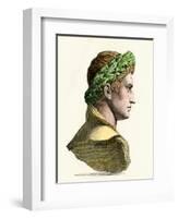 Caesar Augustus, First Roman Emperor-null-Framed Giclee Print