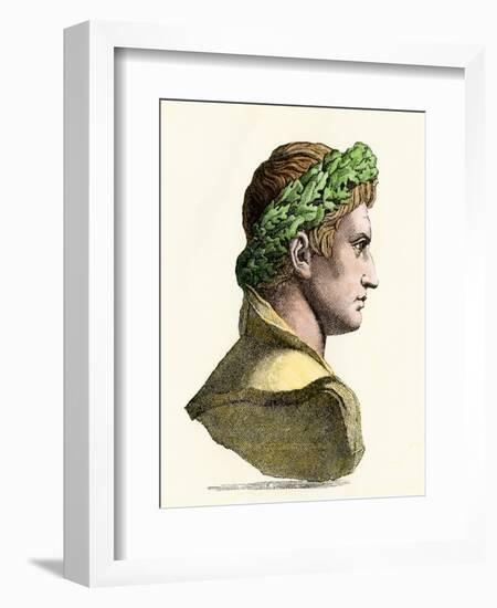 Caesar Augustus, First Roman Emperor-null-Framed Giclee Print