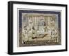 Caesar Augustus, His Wife and Son at Table, C.1410-null-Framed Giclee Print