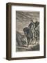 Caesar Crosses Rubicon-Sanesi-Framed Photographic Print