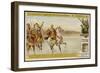 Caesar Crosses Rubicon-null-Framed Art Print