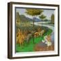 Caesar Crossing the Rubicon-Jean Fouquet-Framed Giclee Print
