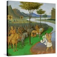 Caesar Crossing the Rubicon-Jean Fouquet-Stretched Canvas