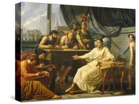 Caesar Dictating His Commentaries-Pelagio Palagi-Stretched Canvas