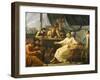 Caesar Dictating His Commentaries-Pelagio Palagi-Framed Giclee Print