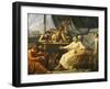 Caesar Dictating His Commentaries-Pelagio Palagi-Framed Giclee Print