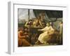 Caesar Dictating His Commentaries-Pelagio Palagi-Framed Giclee Print