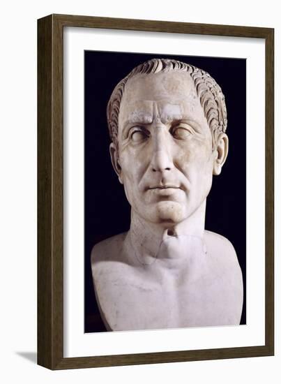 Caesar, Gaius Julius (101-44 BC)-null-Framed Art Print