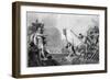 Caesar Invades Britain-A. Warren-Framed Art Print