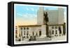 Caesar Rodney Statue, Wilmington, Delaware-null-Framed Stretched Canvas