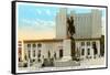 Caesar Rodney Statue, Wilmington, Delaware-null-Framed Stretched Canvas