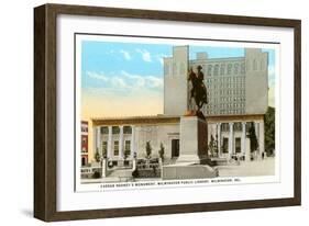 Caesar Rodney Statue, Wilmington, Delaware-null-Framed Art Print