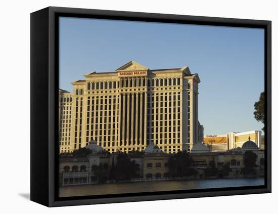 Caesar's Palace Hotel and Casino on the Strip and Flamingo, Las Vegas, Nevada, USA-Robert Harding-Framed Stretched Canvas