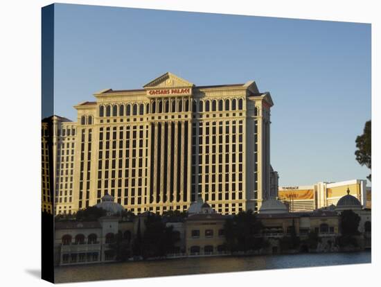 Caesar's Palace Hotel and Casino on the Strip and Flamingo, Las Vegas, Nevada, USA-Robert Harding-Stretched Canvas