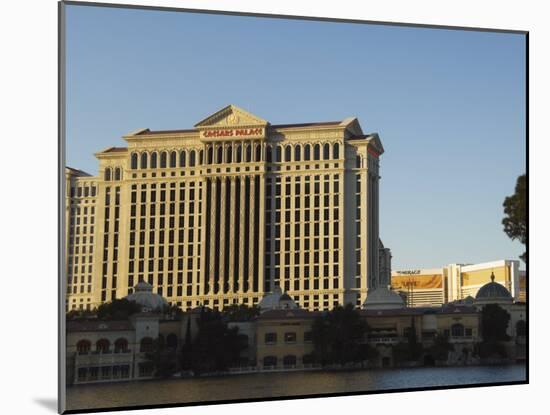Caesar's Palace Hotel and Casino on the Strip and Flamingo, Las Vegas, Nevada, USA-Robert Harding-Mounted Photographic Print