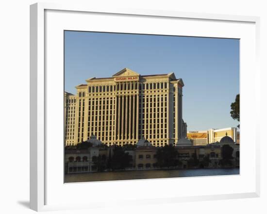 Caesar's Palace Hotel and Casino on the Strip and Flamingo, Las Vegas, Nevada, USA-Robert Harding-Framed Photographic Print