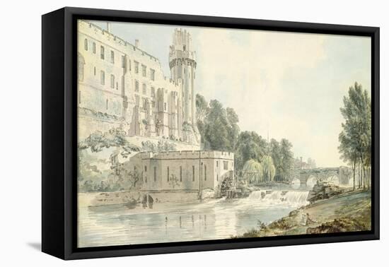 Caesar's Tower, Warwick Castle-Paul Sandby-Framed Stretched Canvas