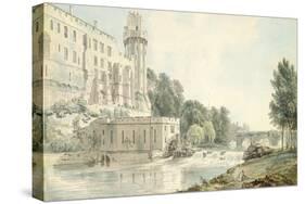 Caesar's Tower, Warwick Castle-Paul Sandby-Stretched Canvas