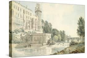 Caesar's Tower, Warwick Castle-Paul Sandby-Stretched Canvas