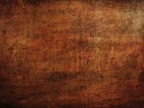 Old Black Wood Texture (For Background)-caesart-Photographic Print