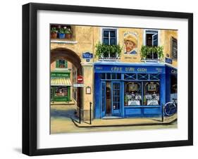 Caf?an Gogh II-Marilyn Dunlap-Framed Art Print