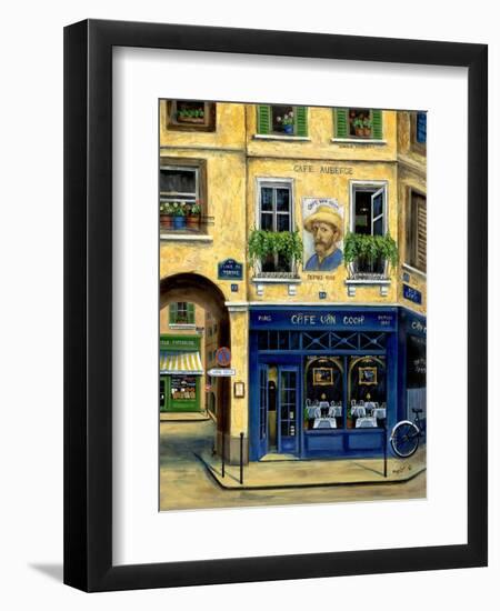 Caf?an Gogh-Marilyn Dunlap-Framed Art Print