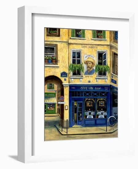 Caf?an Gogh-Marilyn Dunlap-Framed Art Print