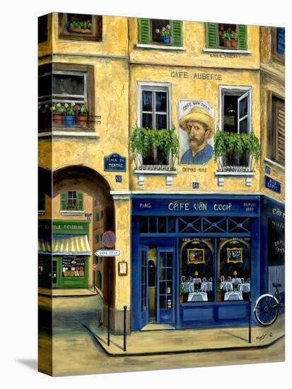 Caf?an Gogh-Marilyn Dunlap-Stretched Canvas