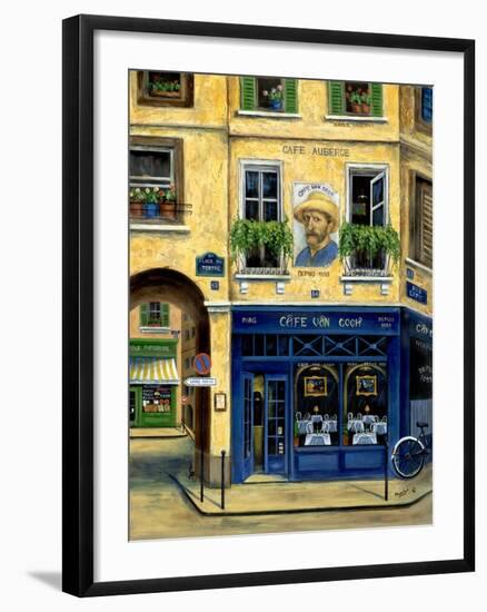 Caf?an Gogh-Marilyn Dunlap-Framed Art Print