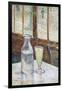 Caf‚ Table with Absinthe-Vincent van Gogh-Framed Giclee Print