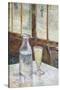 Caf‚ Table with Absinthe-Vincent van Gogh-Stretched Canvas