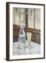 Caf‚ Table with Absinthe-Vincent van Gogh-Framed Giclee Print