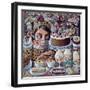 Cafe, 2004-PJ Crook-Framed Giclee Print