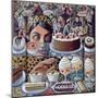 Cafe, 2004-PJ Crook-Mounted Giclee Print