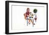 Cafe, 2009-Sara Hayward-Framed Giclee Print