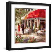 Café Afternoon II-Nan-Framed Art Print