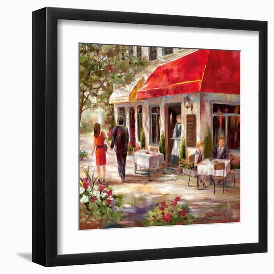 Café Afternoon II-Nan-Framed Art Print