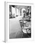 Cafe and Archway, Turin, Italy-Walter Bibikow-Framed Premium Photographic Print