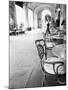 Cafe and Archway, Turin, Italy-Walter Bibikow-Mounted Premium Photographic Print