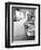 Cafe and Archway, Turin, Italy-Walter Bibikow-Framed Premium Photographic Print